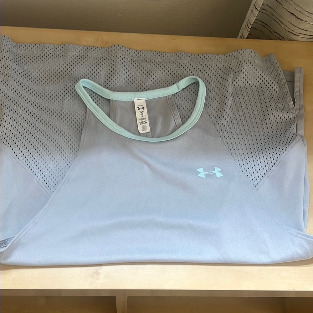 Under Armour Sky Blue Performance Tee